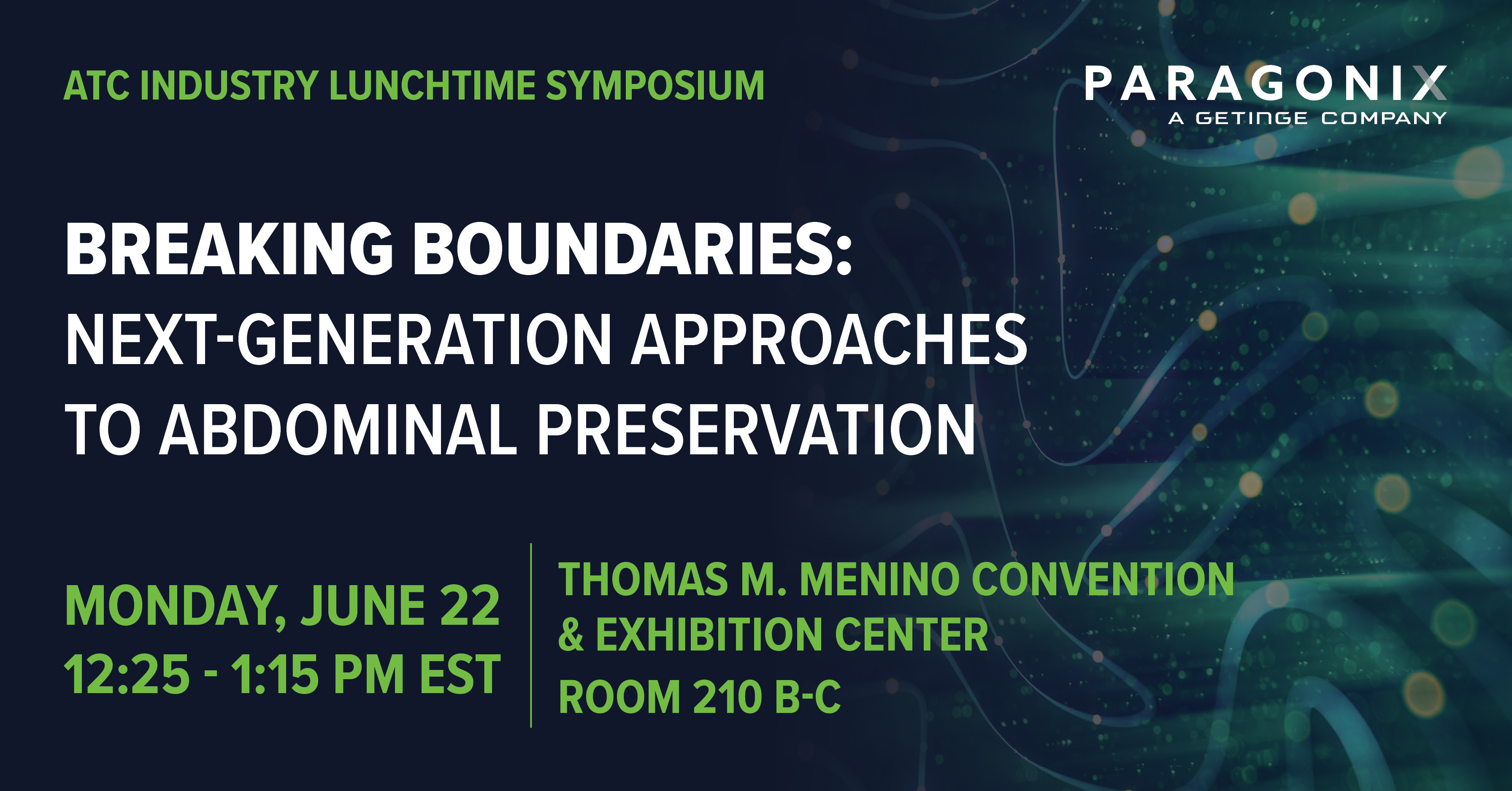 Paragonix Symposium Registration at ATC 2026